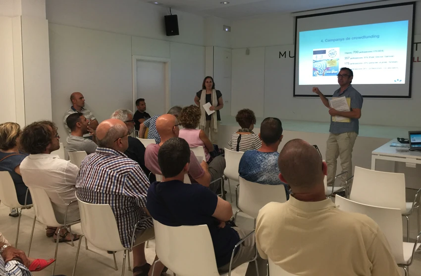 Primera junta de socis de 3 Glops