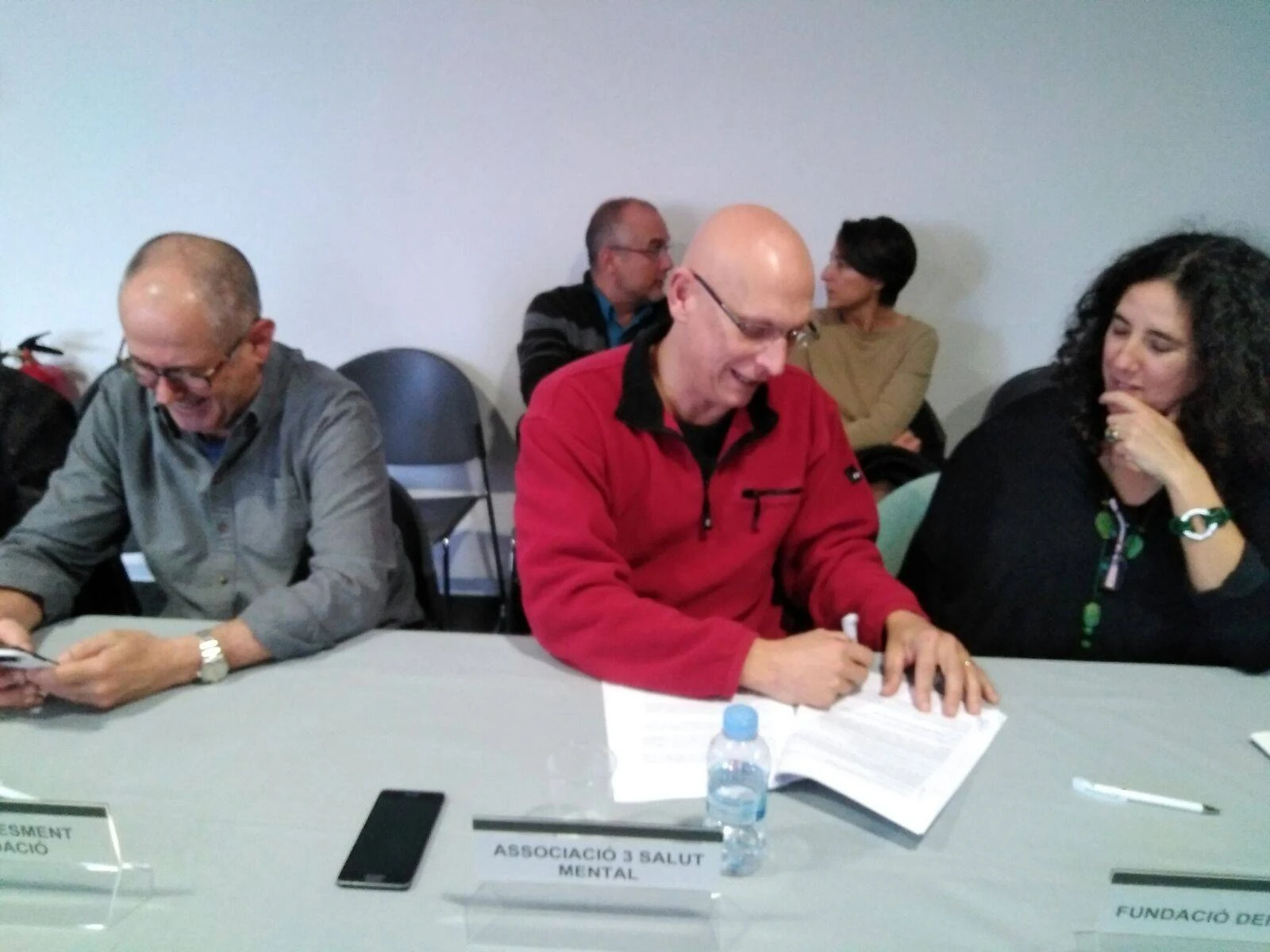 3 Salut Mental i "la Caixa" signen el programa d'integració laboral "Incorpora" per a 2017