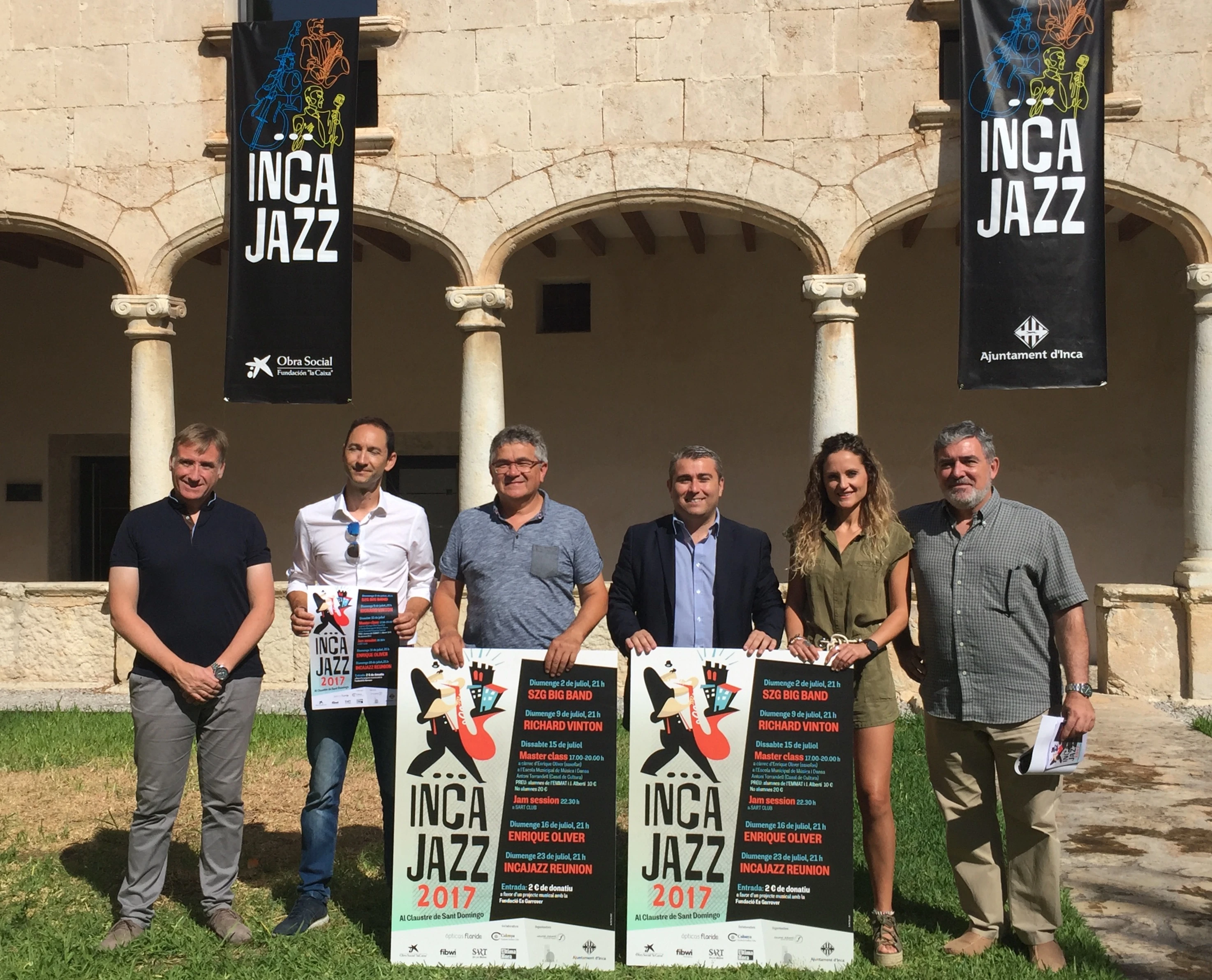 IncaJazz 2017, solidario con la Fundació Es Garrover