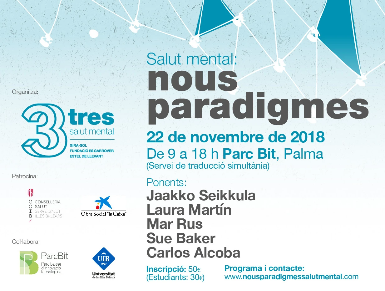 El 22 de noviembre: Salud mental, nuevos paradigmas