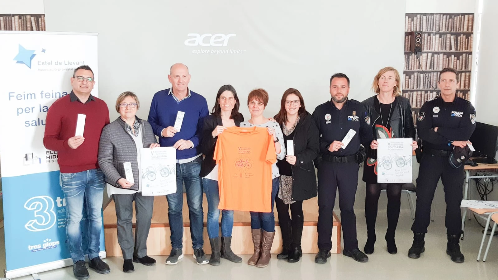 Bicicletada Solidaria del IES Porto Cristo con Estel de Llevant