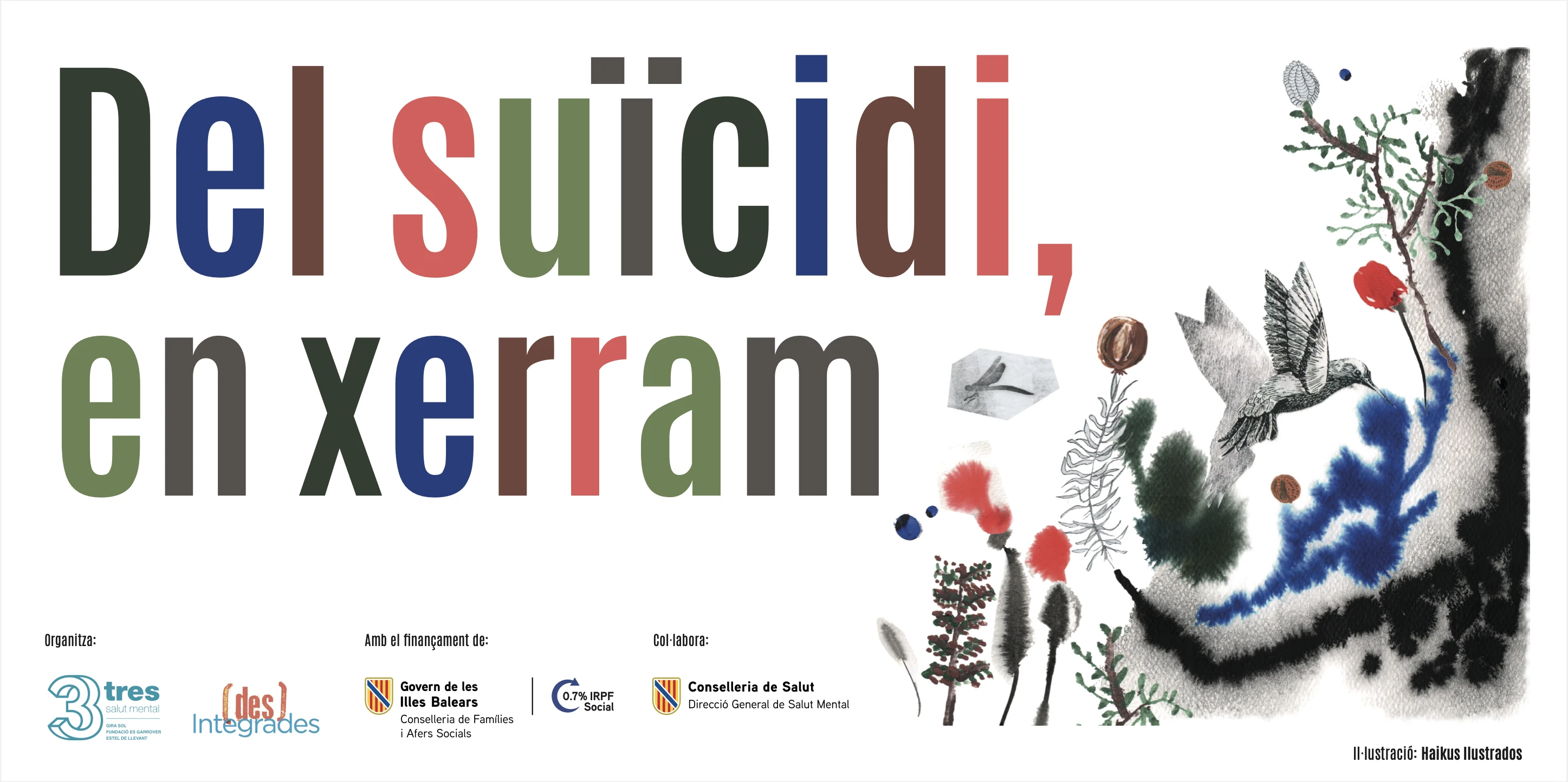 3 Salut Mental pone en marcha la campaña de sensibilización “del suïcidi, en xerram”