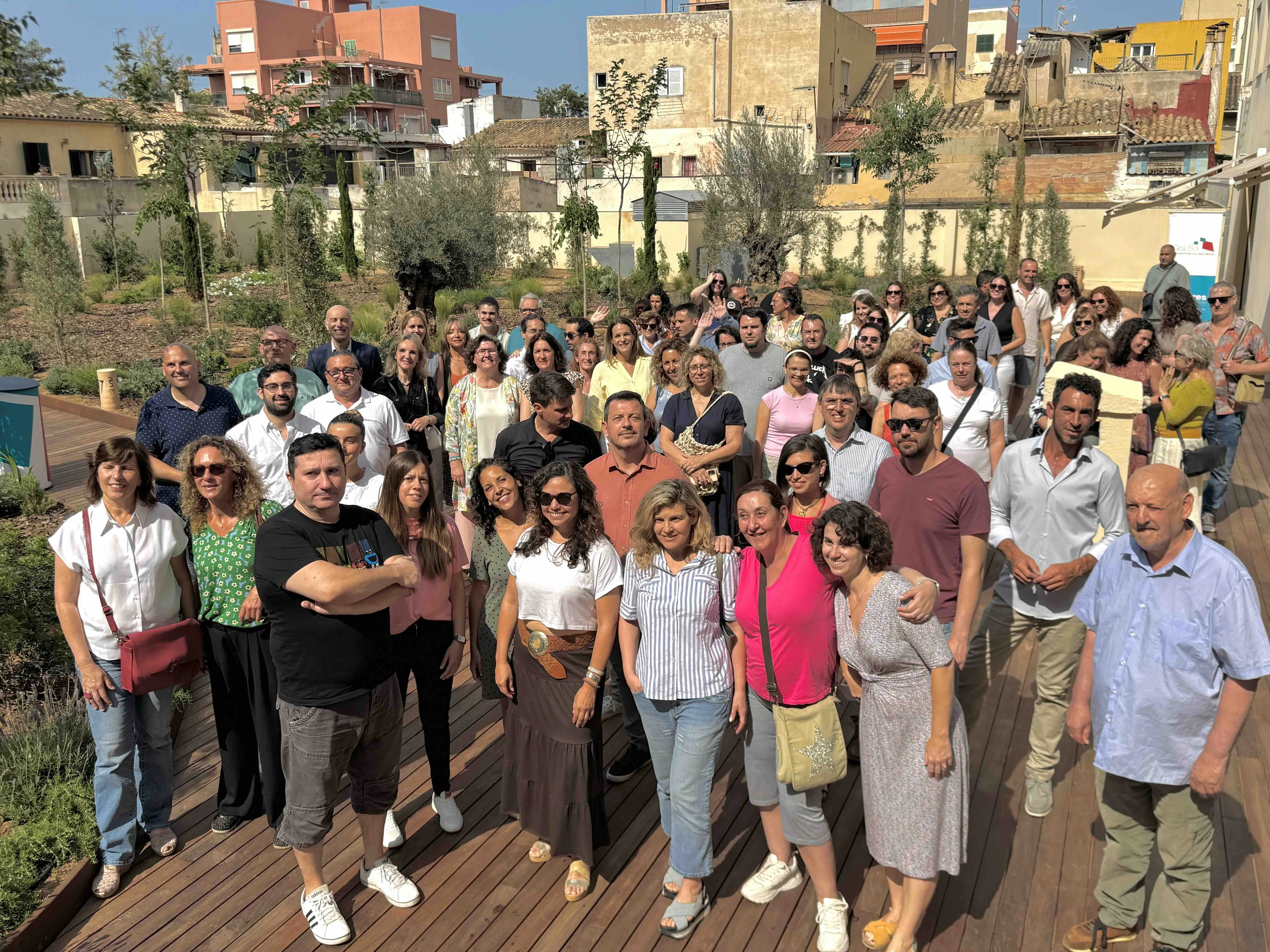 Comença una nova era per a la salut mental a Palma amb les noves instal·lacions de Gira-Sol: l’entitat inaugura un bosc i uns locals que tripliquen els seus serveis a la ciutat