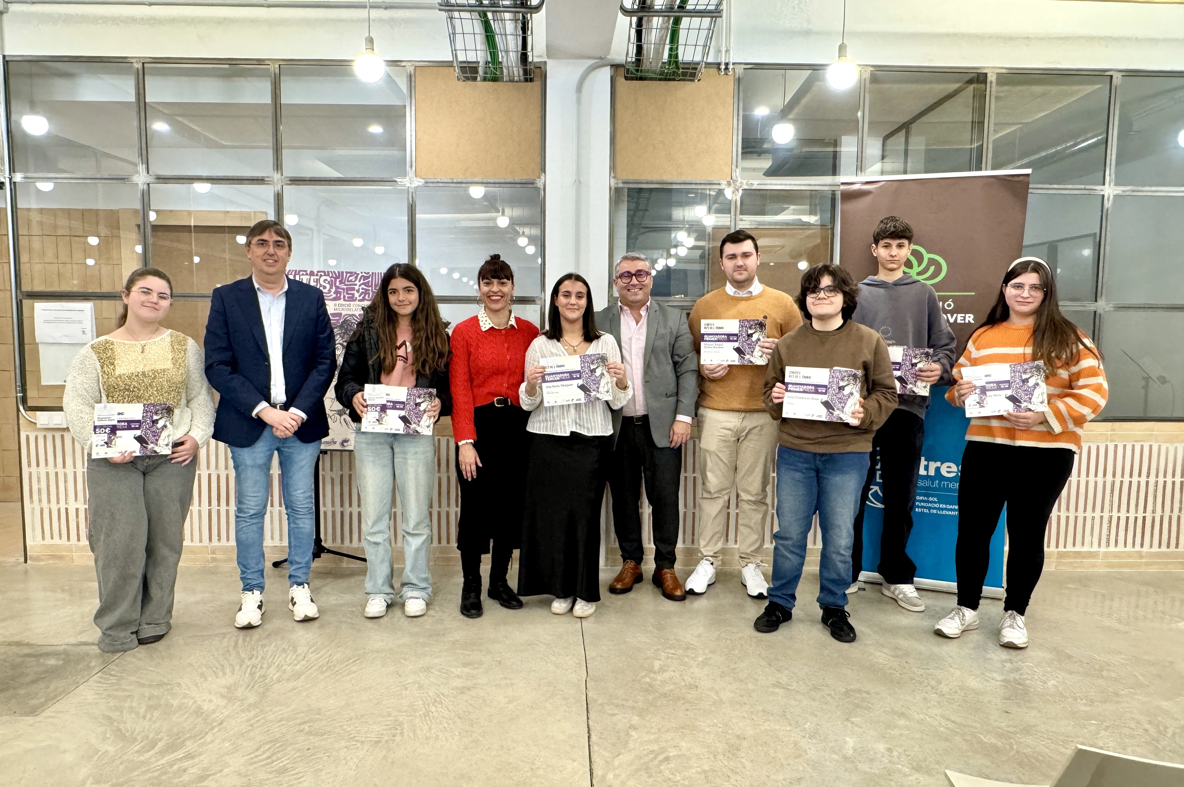 Lliurats a Inca els premis “Contes des de l’ànima”, un reconeixement  a la creació literària de la joventut vinculada a la salut mental